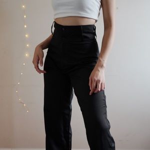 MISSGUIDED wide leg trousers with belt
